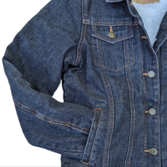 NWT Thick Sherpa Line Fleece Jacket - Picture 3 of 5